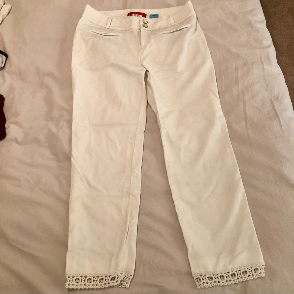 Anthropologie cropped pants